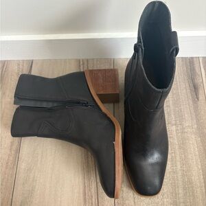 Zodiac Black Heeled Boots